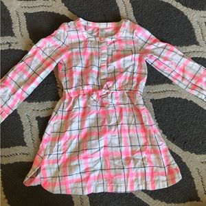 Carter’s girls button down shirt dress